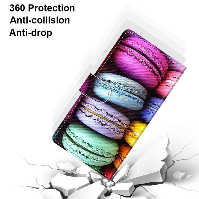 Custodia A Portafoglio Samsung Galaxy A33 5G Macarons