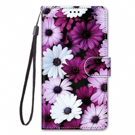 Custodia A Portafoglio Samsung Galaxy A33 5G Meraviglia Floreale