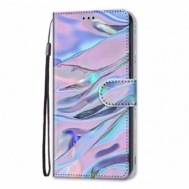 Custodia in pelle Samsung Galaxy A33 5G Come Vernice