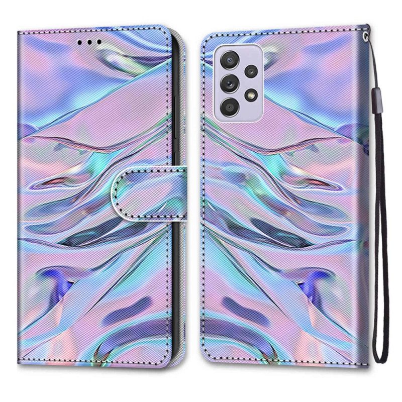 Custodia in pelle Samsung Galaxy A33 5G Come Vernice