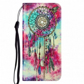 Custodia in pelle Samsung Galaxy A33 5G Lo Stile Acchiappasogni