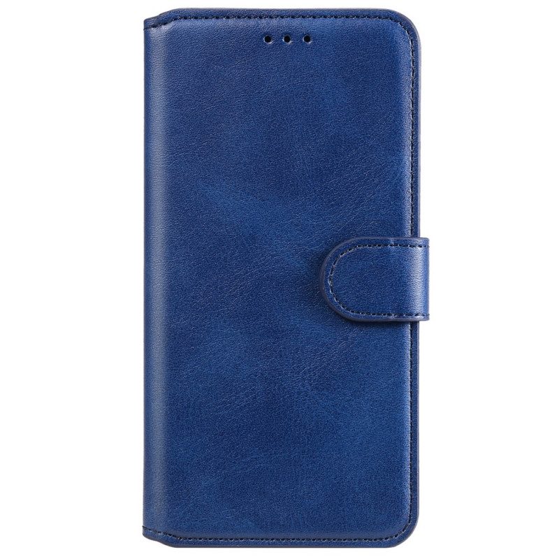Custodia in pelle Samsung Galaxy A33 5G Serie Di Colori Solidi