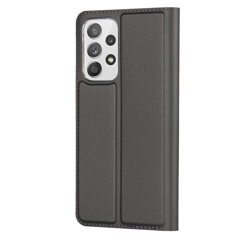 Folio Cover Samsung Galaxy A33 5G Custodia in pelle Stile In Pelle Ultra Fine