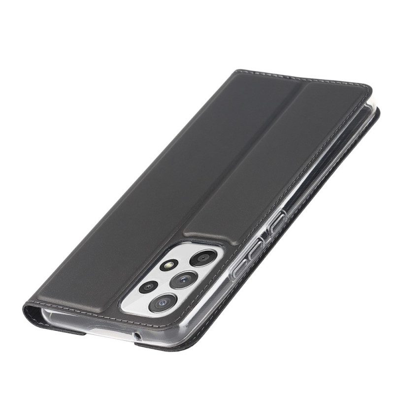Folio Cover Samsung Galaxy A33 5G Custodia in pelle Stile In Pelle Ultra Fine