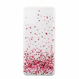 Cover Samsung Galaxy S20 Ultra Cuori Rossi Multipli Senza Soluzione Di Continuità