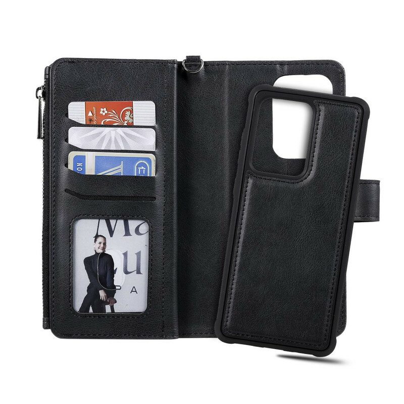 Cover Samsung Galaxy S20 Ultra Portafoglio Portafoglio Staccabile