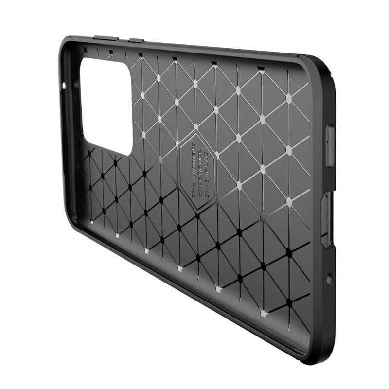 Cover Samsung Galaxy S20 Ultra Struttura Flessibile In Fibra Di Carbonio