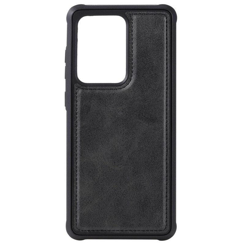 Custodia A Portafoglio Samsung Galaxy S20 Ultra Portacarte Integrato Esterno