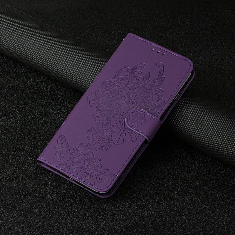 Folio Cover Samsung Galaxy S20 Ultra Barocco Strappy Tiger