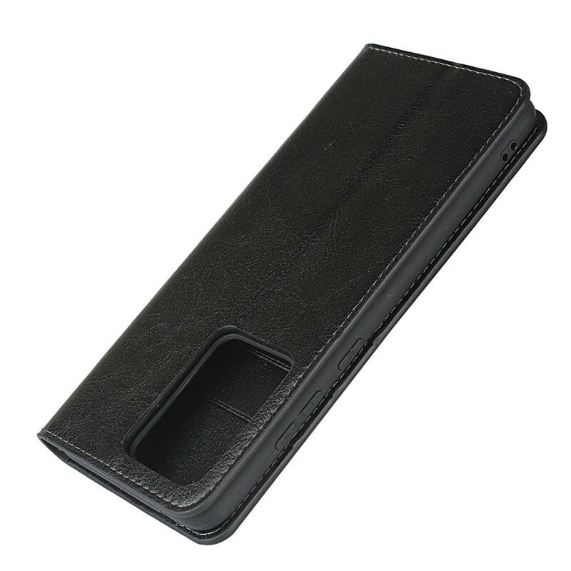 Folio Cover Samsung Galaxy S20 Ultra Custodia in pelle Pelle Vera