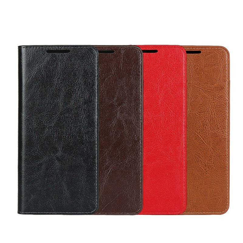 Folio Cover Samsung Galaxy S20 Ultra Custodia in pelle Pelle Vera