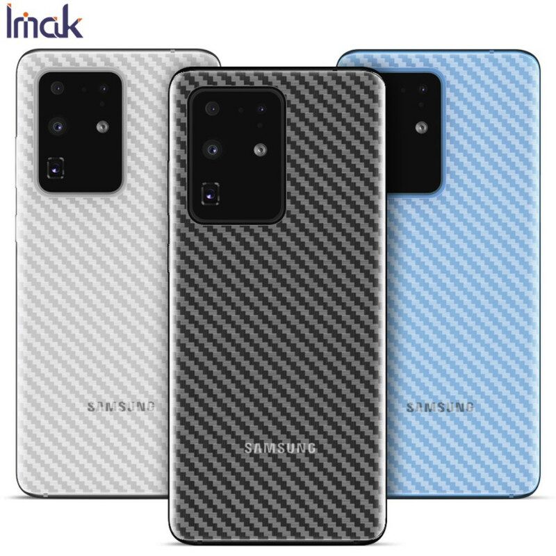 Pellicola Posteriore Per Samsung Galaxy S20 Ultra Style Carbon Imak
