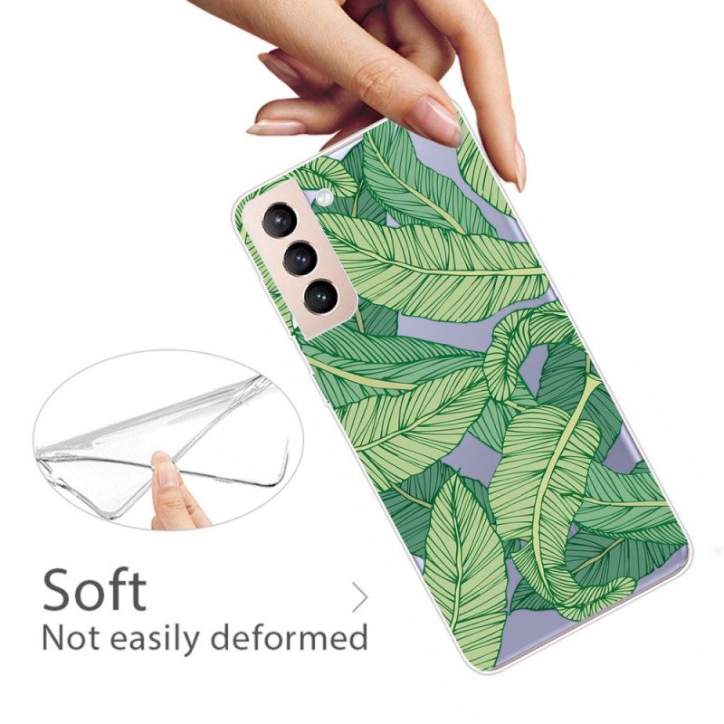 Cover Samsung Galaxy S22 5G Cactus Dell'acquerello