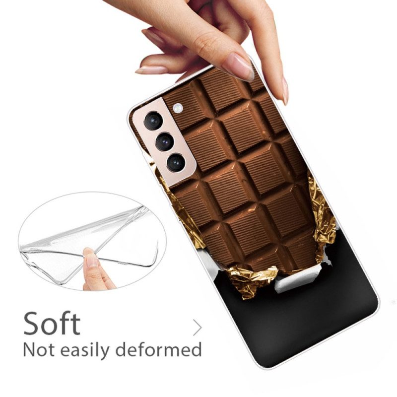 Cover Samsung Galaxy S22 5G Cioccolato Flessibile
