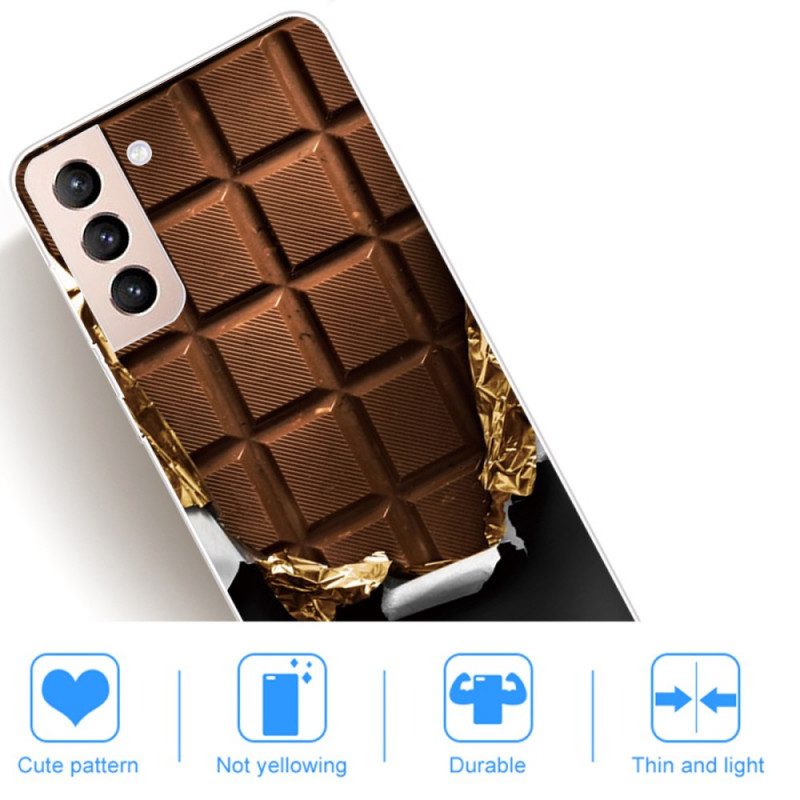 Cover Samsung Galaxy S22 5G Cioccolato Flessibile