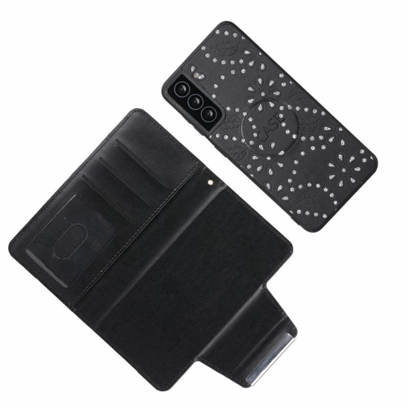 Cover Samsung Galaxy S22 5G Diamanti Staccabili