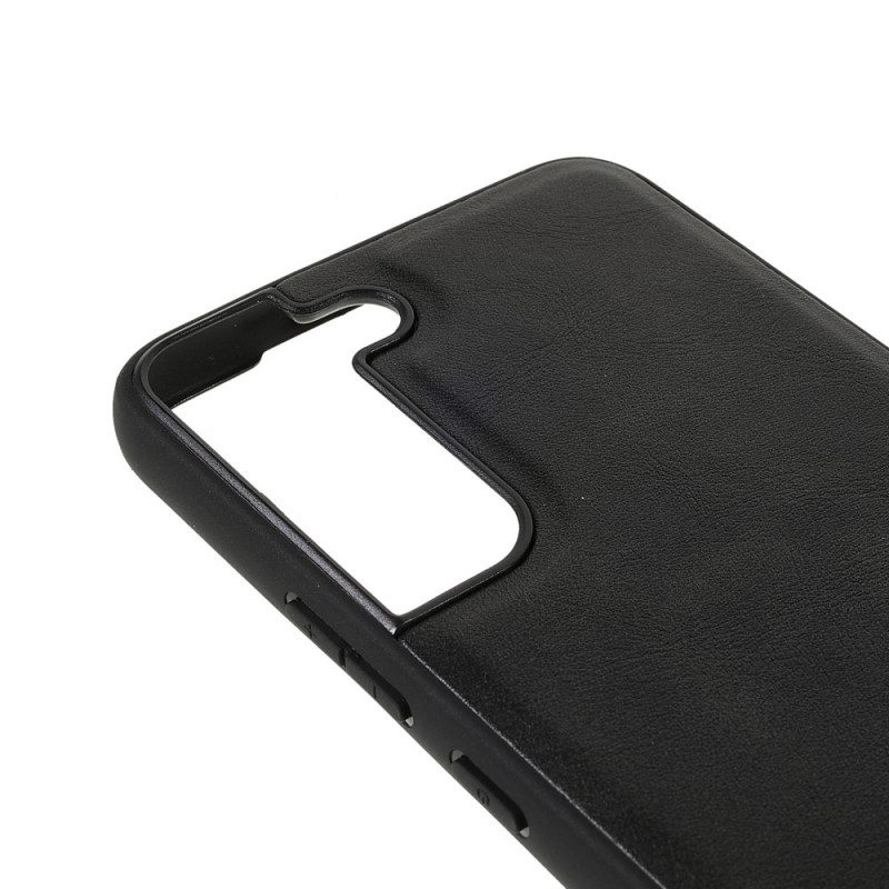 Cover Samsung Galaxy S22 5G Effetto Pelle Vintage Di Livello X