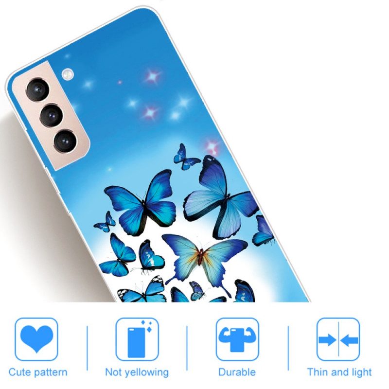 Cover Samsung Galaxy S22 5G Farfalle Farfalle 2