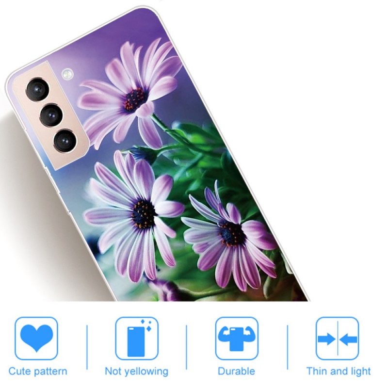 Cover Samsung Galaxy S22 5G Fiori Realistici