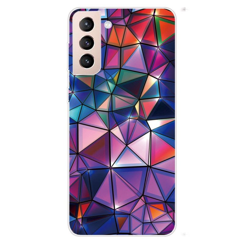 Cover Samsung Galaxy S22 5G Geometria Flessibile