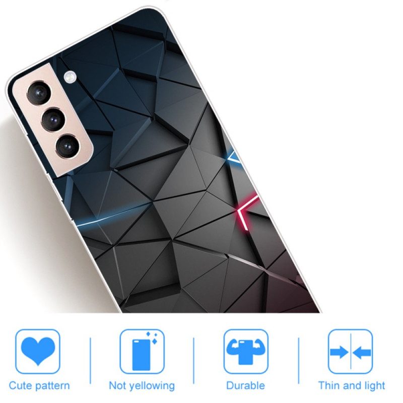 Cover Samsung Galaxy S22 5G Geometria Flessibile