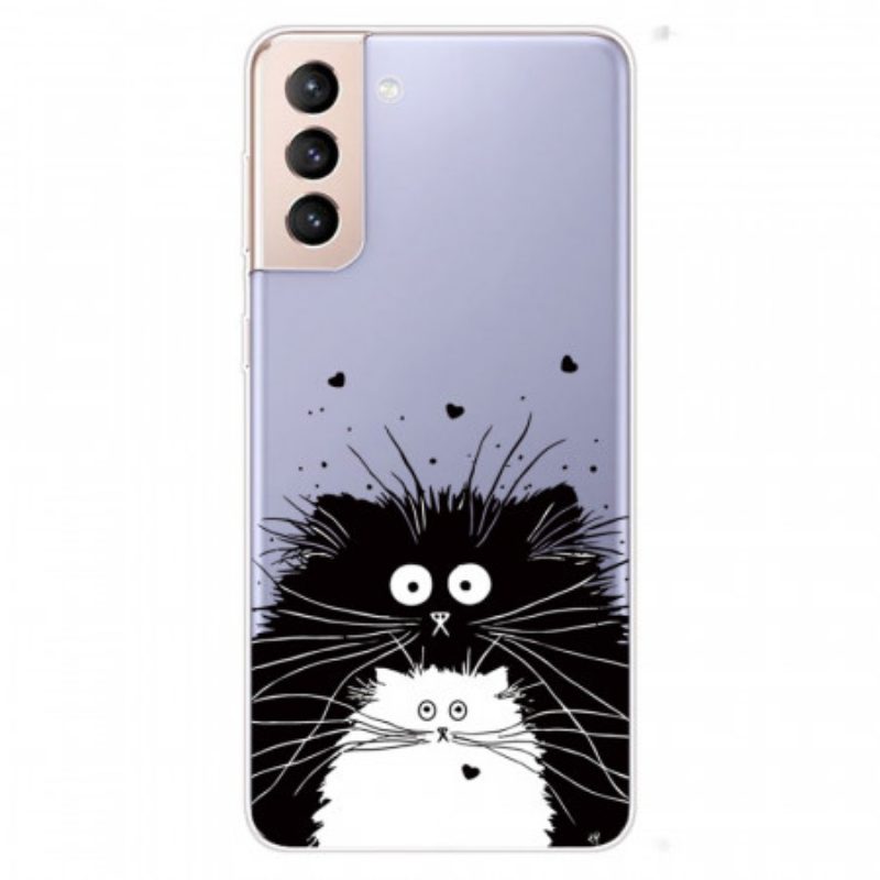 Cover Samsung Galaxy S22 5G Guarda I Gatti