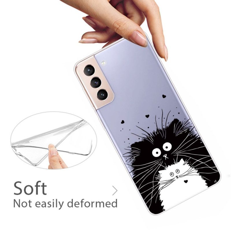 Cover Samsung Galaxy S22 5G Guarda I Gatti