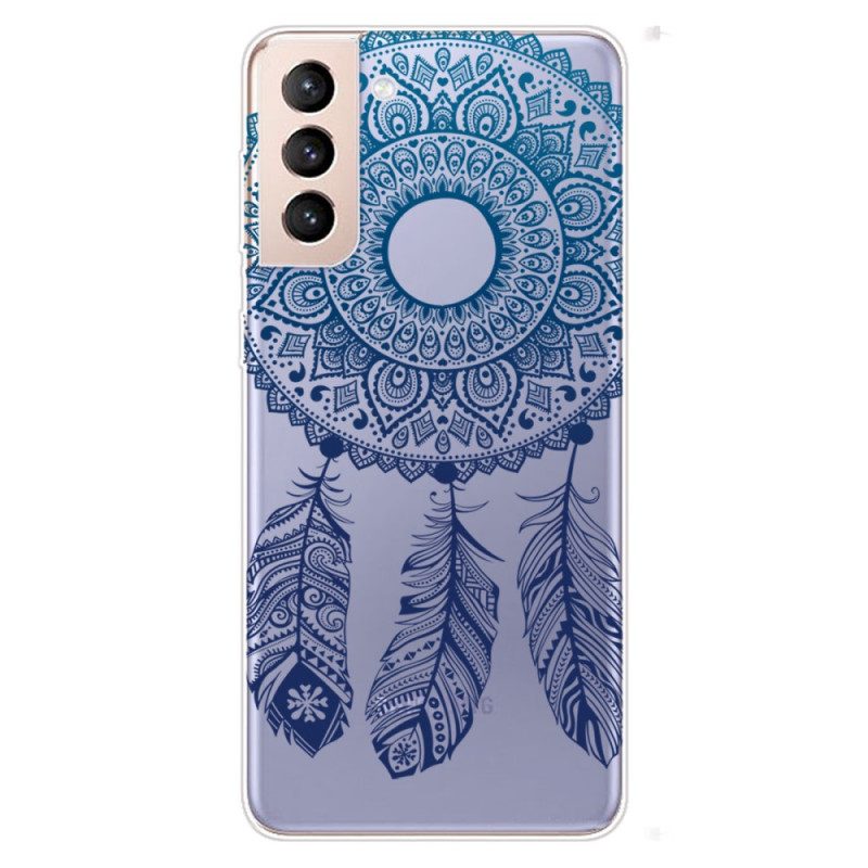 Cover Samsung Galaxy S22 5G Mandala A Fiore Singolo