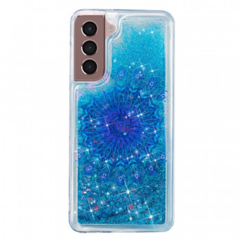 Cover Samsung Galaxy S22 5G Mandala Glitterato