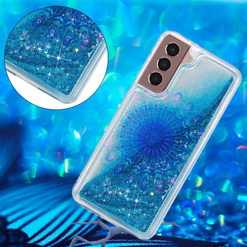 Cover Samsung Galaxy S22 5G Mandala Glitterato
