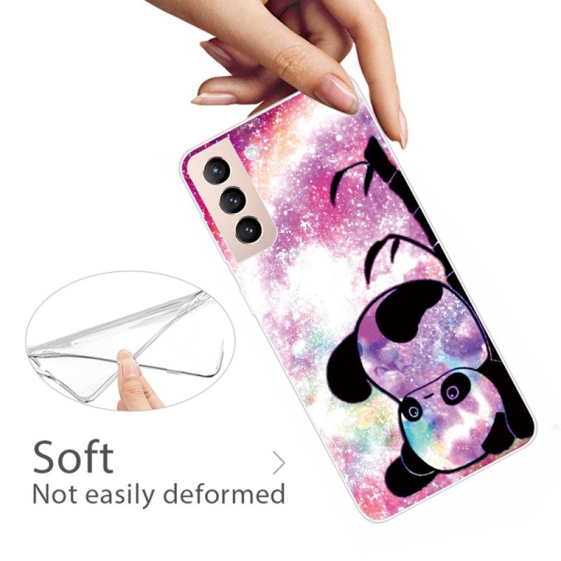Cover Samsung Galaxy S22 5G Panda E Bambù