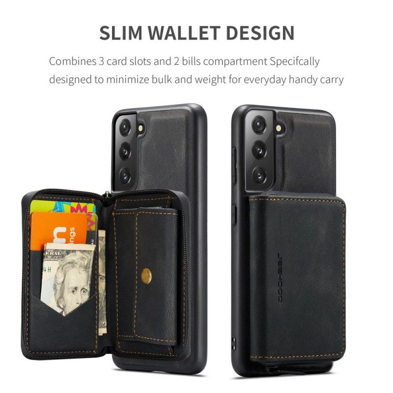 Cover Samsung Galaxy S22 5G Portamonete Staccabile