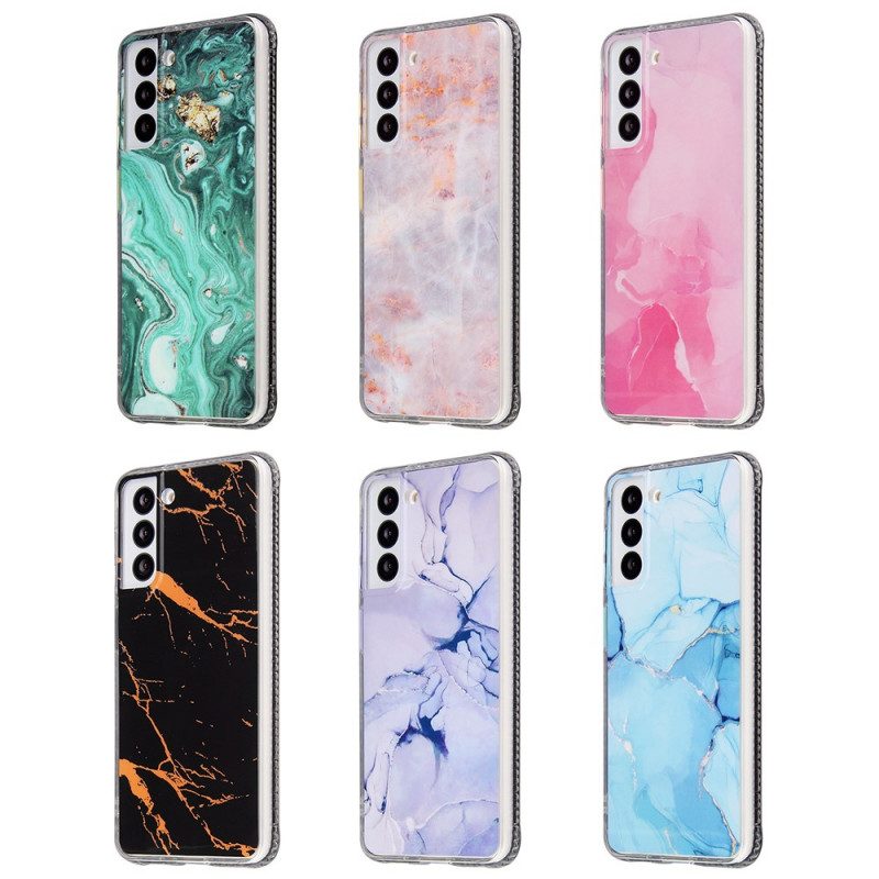 Cover Samsung Galaxy S22 5G Stile Marmo