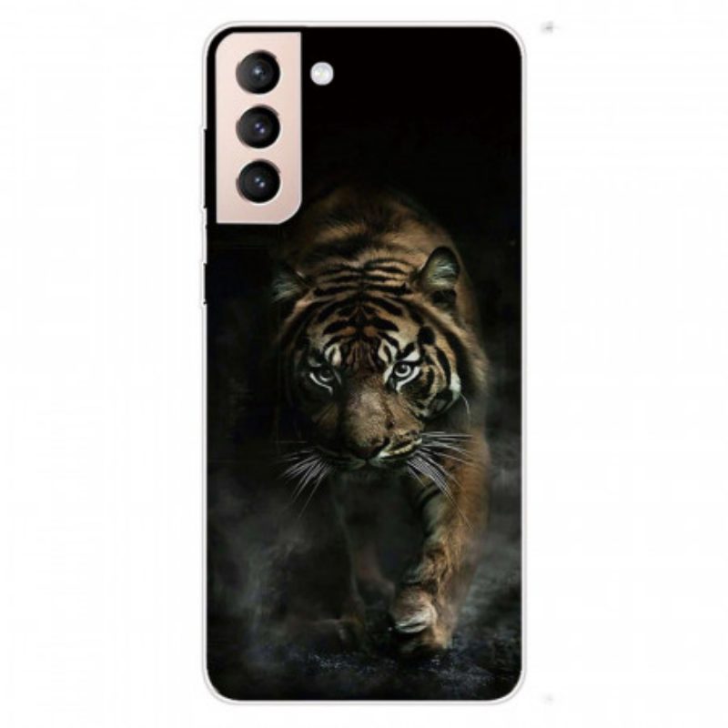 Cover Samsung Galaxy S22 5G Tigre Flessibile