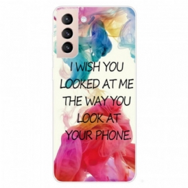 Cover Samsung Galaxy S22 5G Vorrei Che Mi Guardassi