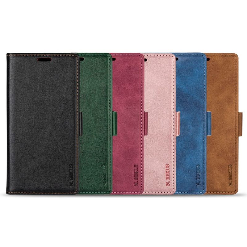Custodia in pelle Samsung Galaxy S22 5G Ln.bekus Effetto Pelle