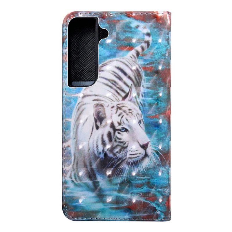 Custodia in pelle Samsung Galaxy S22 5G Luciano La Tigre