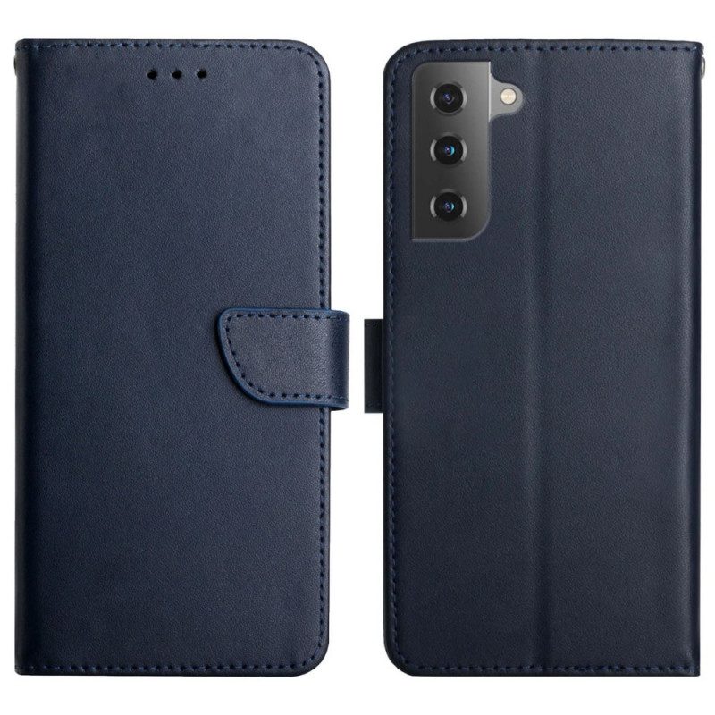 Custodia in pelle Samsung Galaxy S22 5G Vera Pelle Nappa