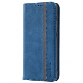 Folio Cover Samsung Galaxy S22 5G Custodia in pelle Casedance In Similpelle