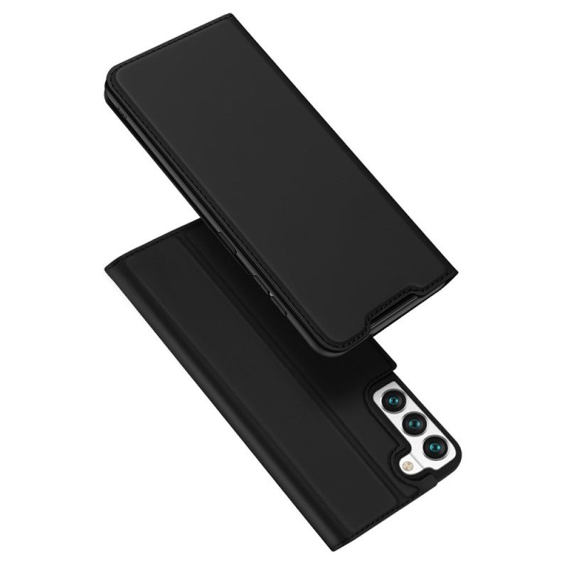 Folio Cover Samsung Galaxy S22 5G Custodia in pelle Pelle Pro Dux Ducis