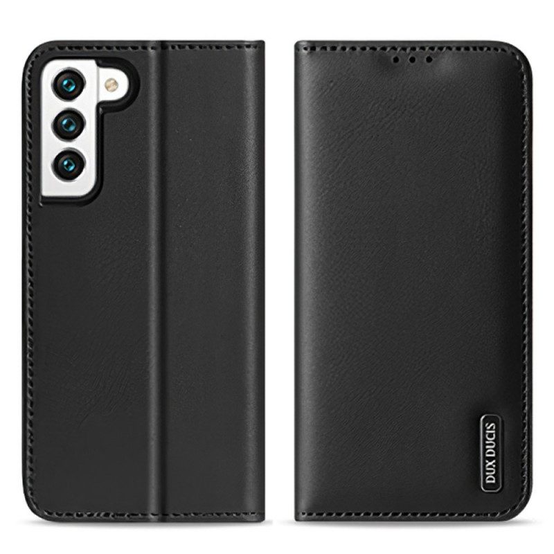Folio Cover Samsung Galaxy S22 5G Custodia in pelle Rfid Dux Ducis