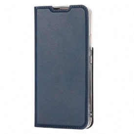 Folio Cover Samsung Galaxy S22 5G Custodia in pelle Strappy Di Classe In Ecopelle