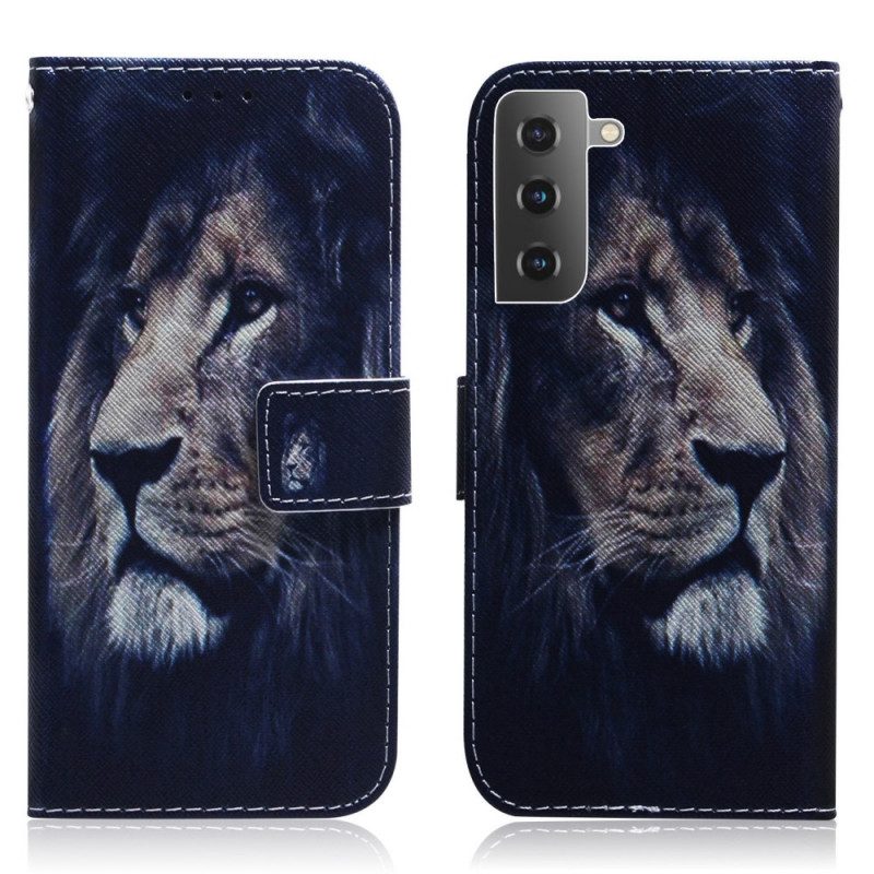 Folio Cover Samsung Galaxy S22 5G Leone Sognante