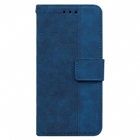 Custodia in pelle Oppo Reno 8 Lite Modello Con Cinturino
