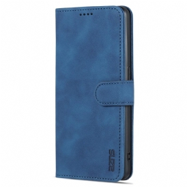Custodia in pelle Oppo Reno 8 Lite Stile In Pelle Azns