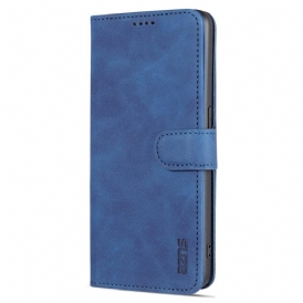 Custodia in pelle Oppo Reno 8 Lite Stile In Pelle Azns