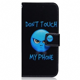 Custodia in pelle Oppo Reno 8 Lite Telefono Emoji