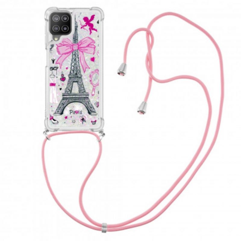 Cover Samsung Galaxy A22 Al Cordone Della Torre Eiffel