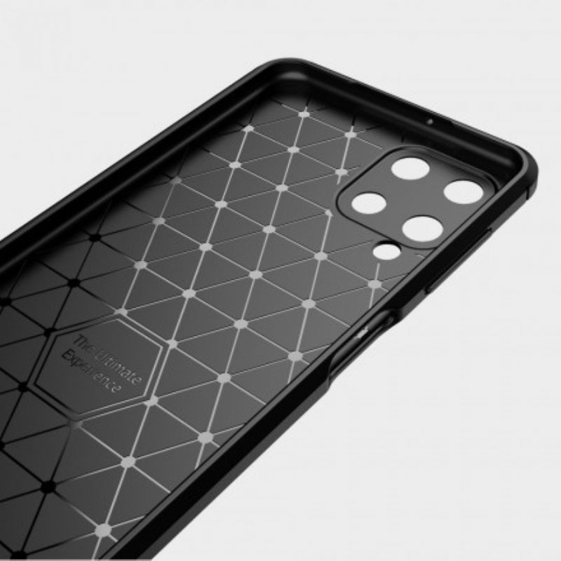 Cover Samsung Galaxy A22 Fibra Di Carbonio Spazzolata