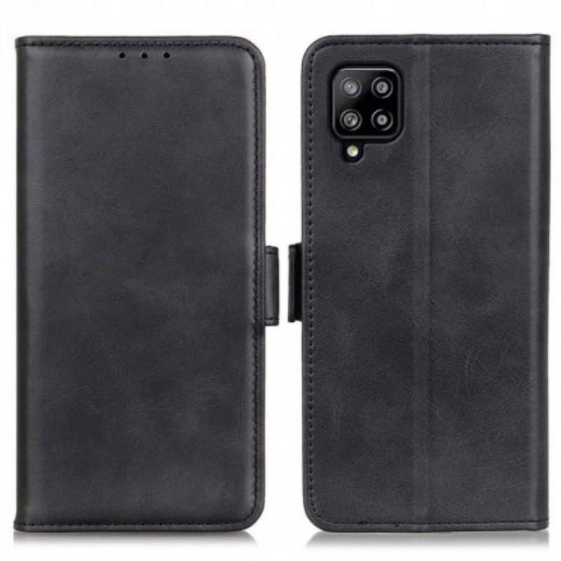 Custodia in pelle Samsung Galaxy A22 Folio Cover Doppia Patta D'epoca